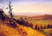 Albert Bierstadt Wasatch Mountains and Great Plains in distance, Nebraska oil